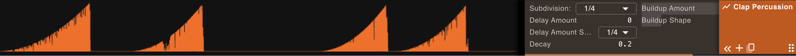 Screenshot of a visualization track